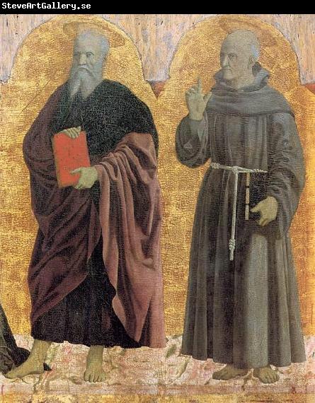 Piero della Francesca Sts Andrew and Bernardino